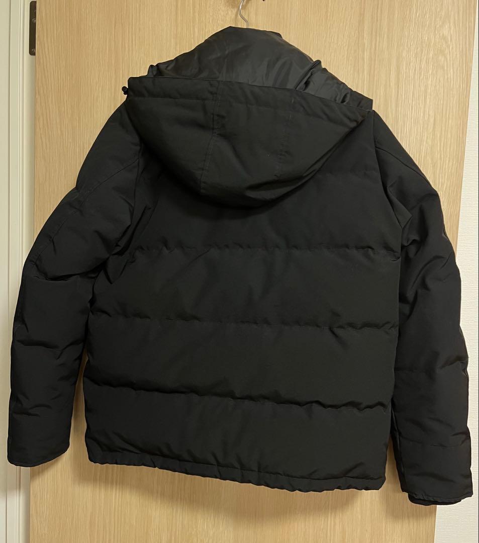 DANTON ダントン フード付 ダウンジャケット ブラック　36