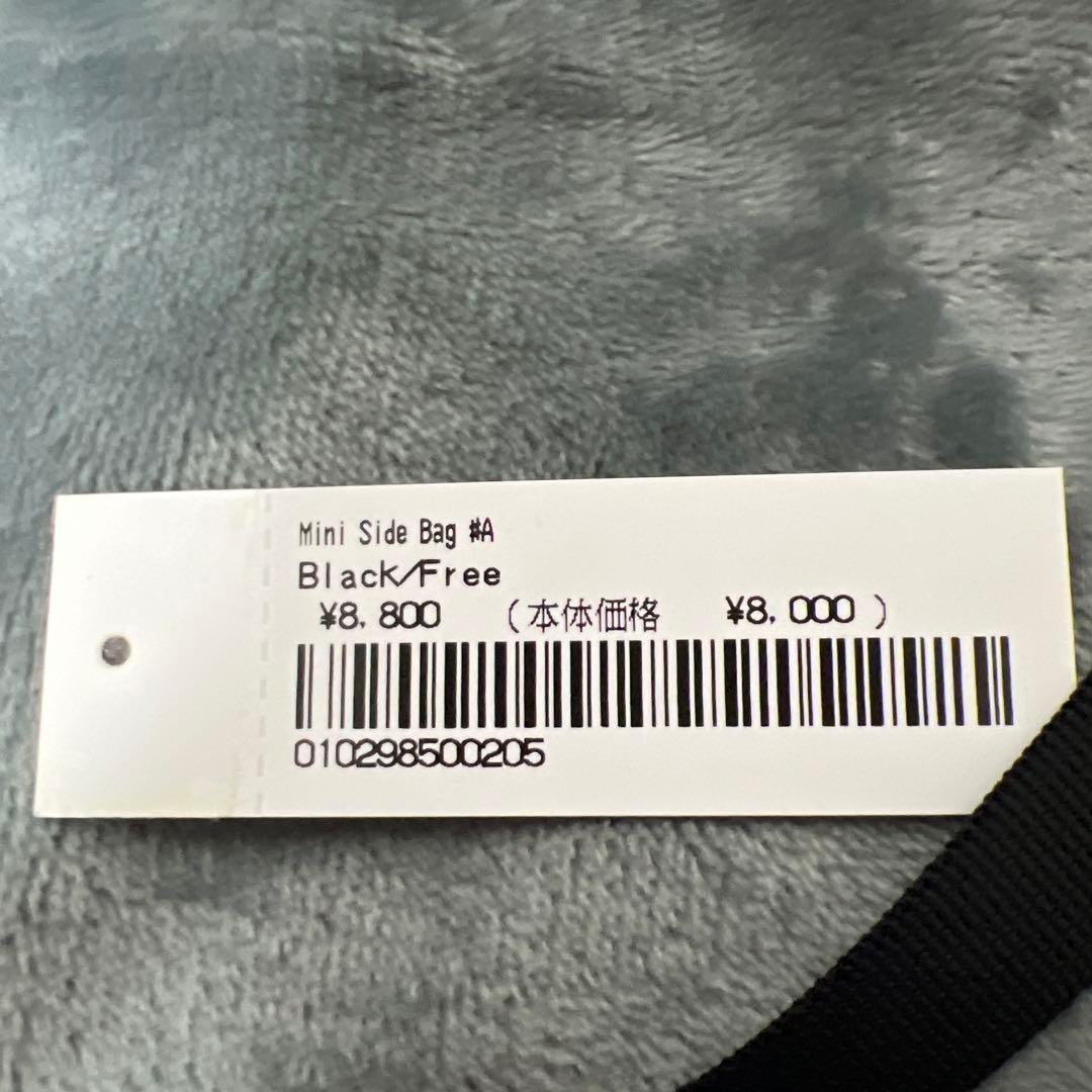 【新品未使用】Supreme MiniSideBag 24fw 黒