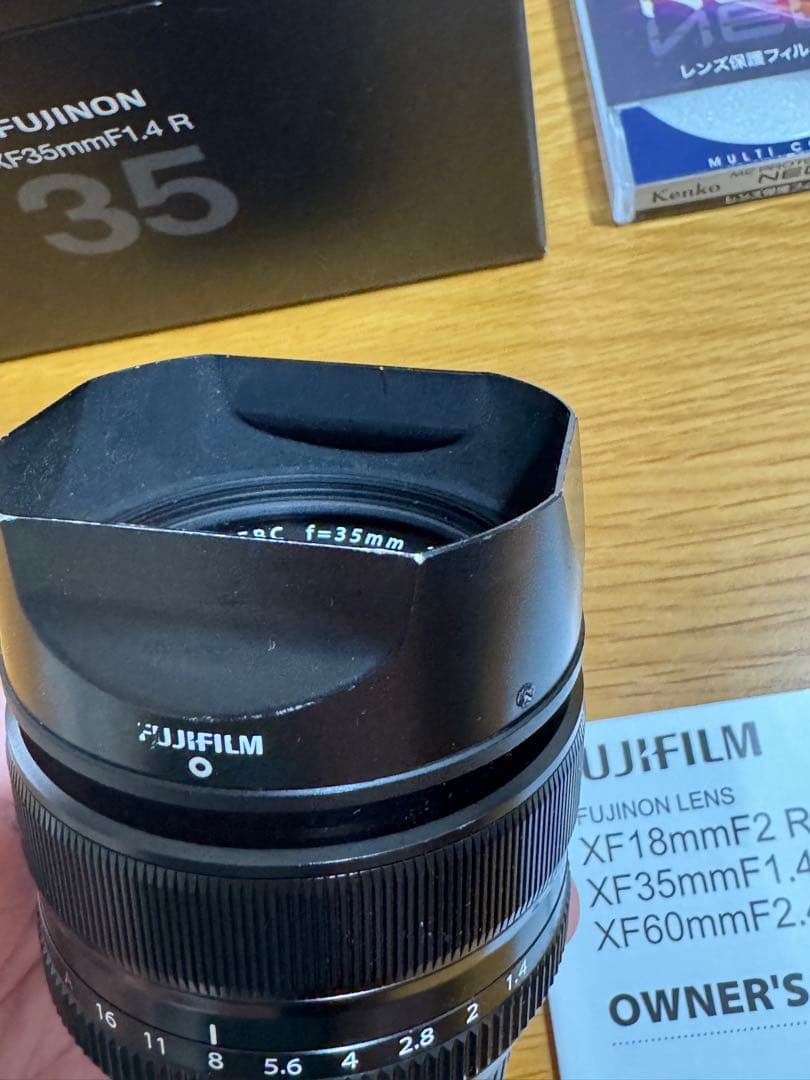 fujifilm XF35mm F1.4R レンズ