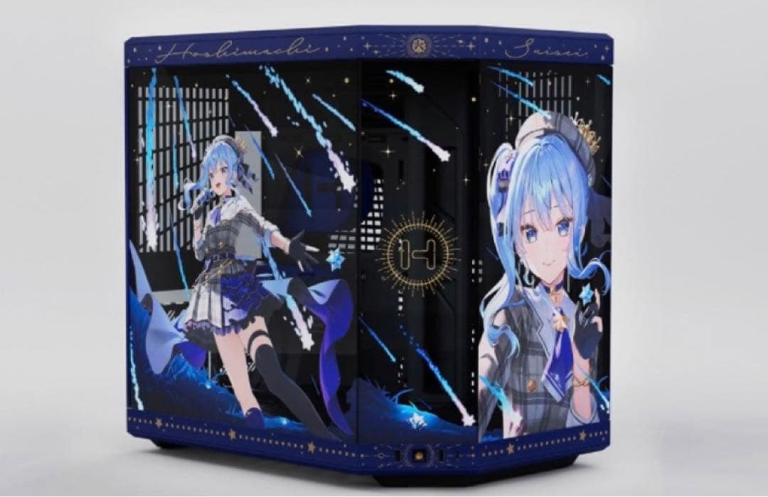 送料無料　HYTE　星街すいせいコラボ　PCケース　キーキャップ　マウスパッド