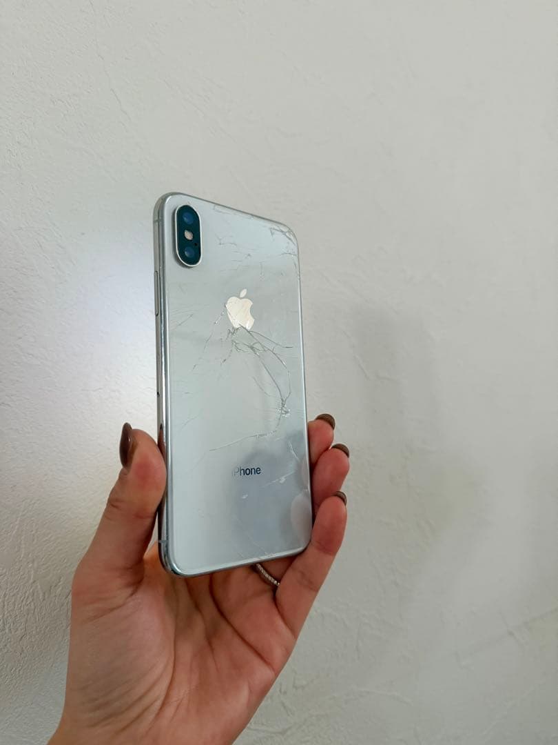 iPhone X 64GB 画面割れ SIMフリー