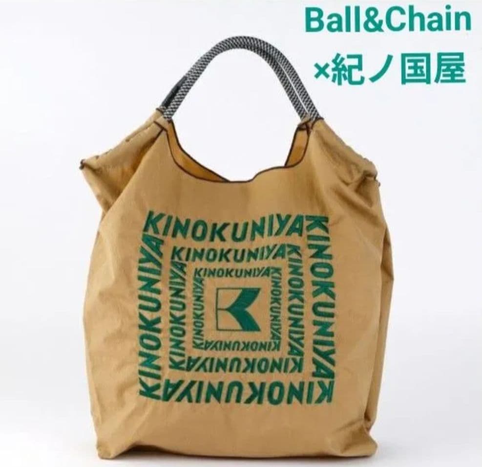 ラスト【完売品】Ball&Chain×紀ノ国屋 限定エコバッグM新品未使用