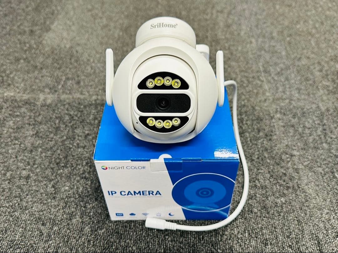 最新ワイヤレス防犯カメラ4台セット500万画素タッチパネル1TB HDD内蔵付き