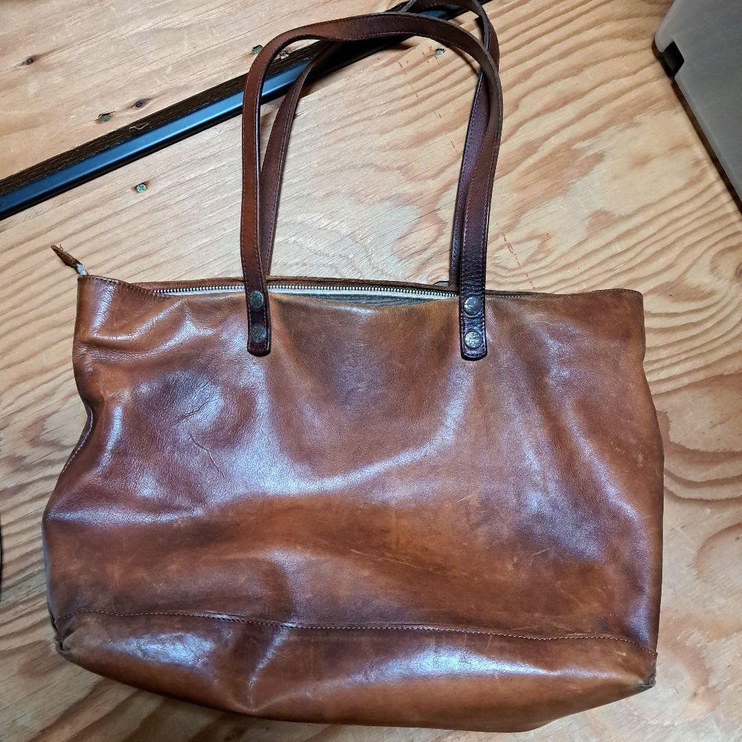 レザートートバッグ　検　ヴィンテージ　old joe 栃木レザー
