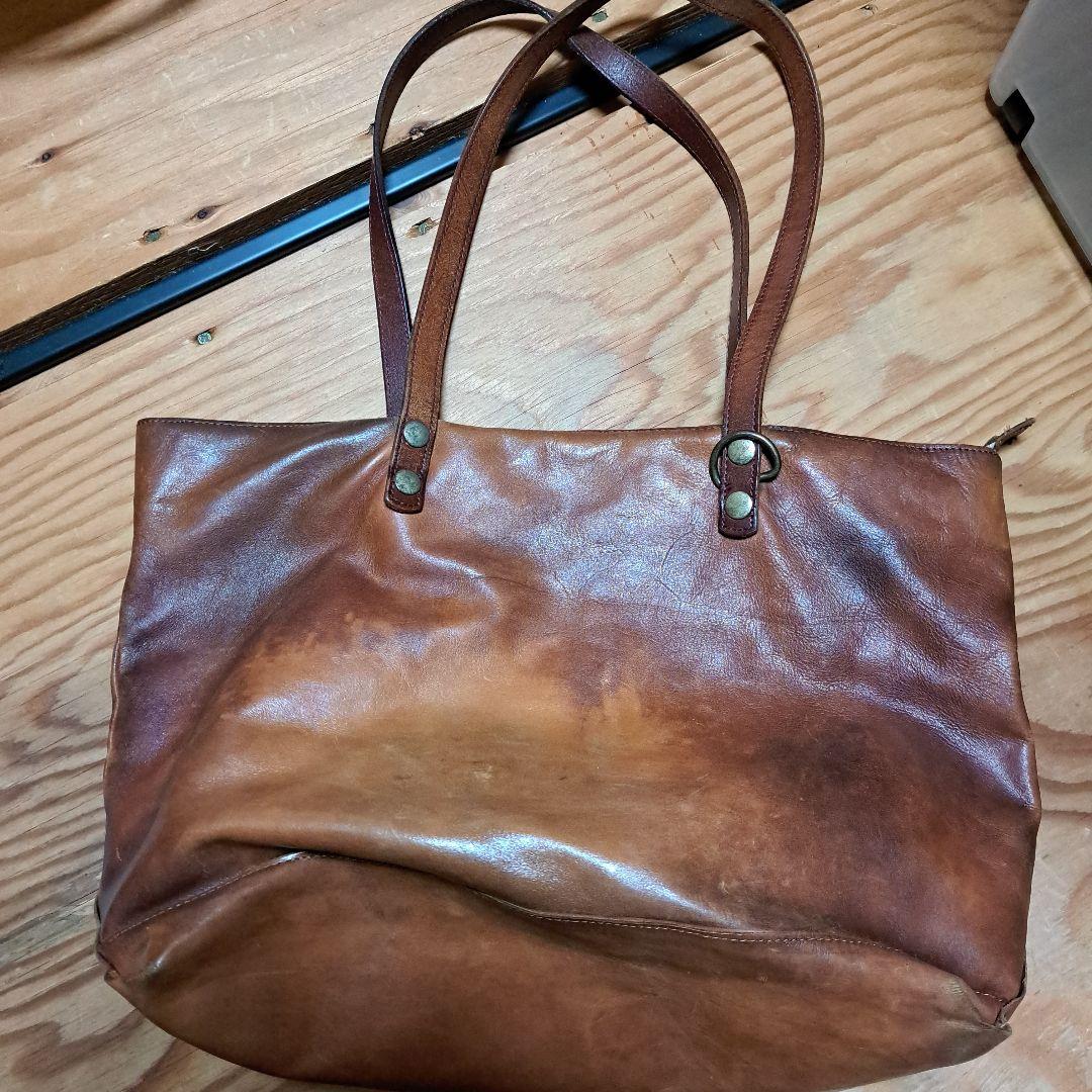 レザートートバッグ　検　ヴィンテージ　old joe 栃木レザー
