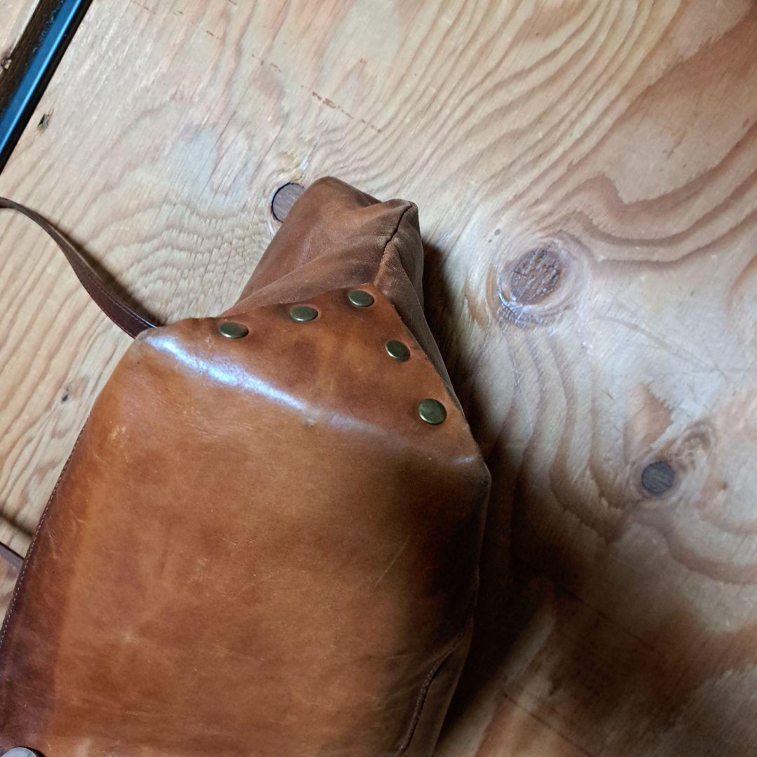 レザートートバッグ　検　ヴィンテージ　old joe 栃木レザー