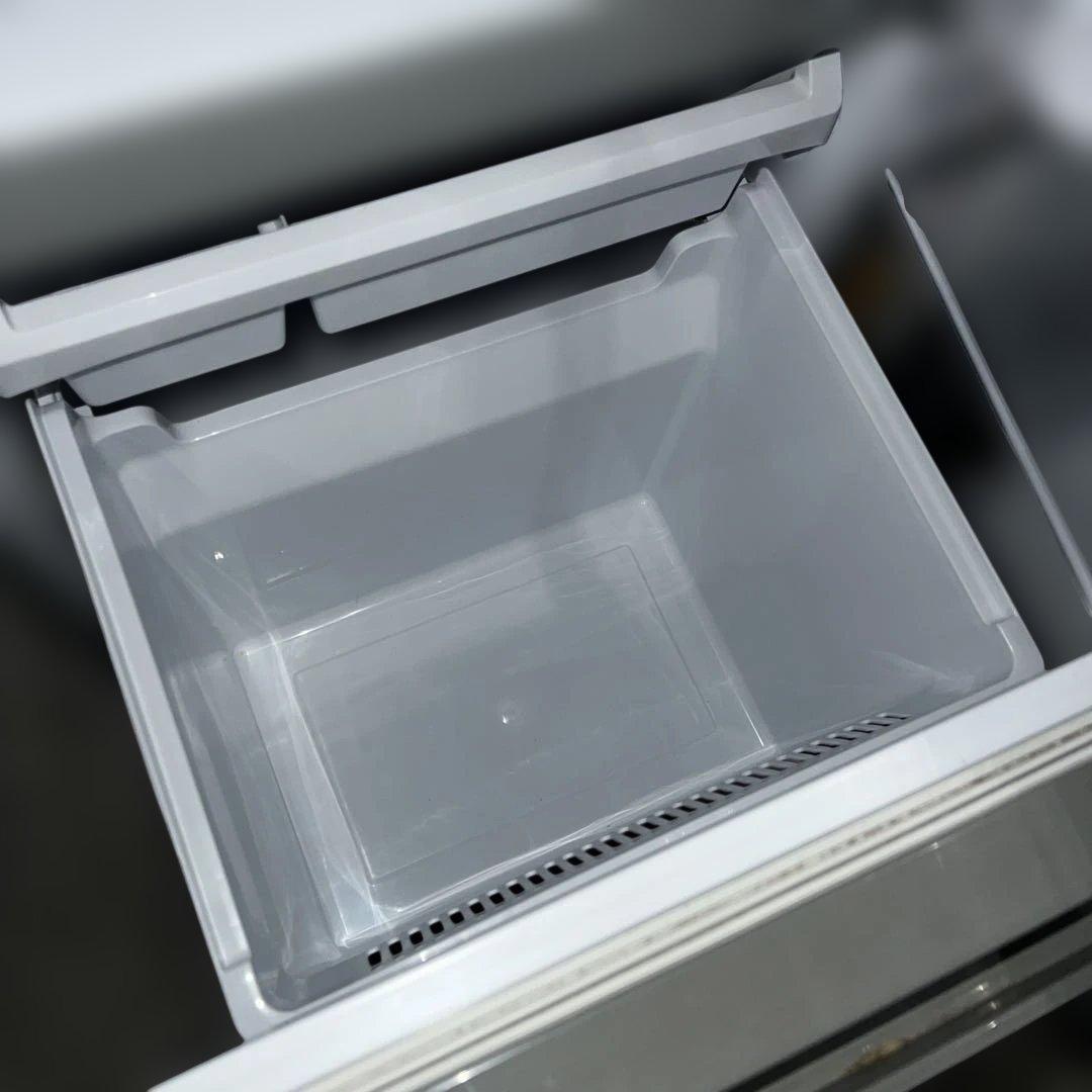 美品/AQUA/ステンレス冷蔵庫/TOSHIBAクリスタルドラム洗濯機2点セット