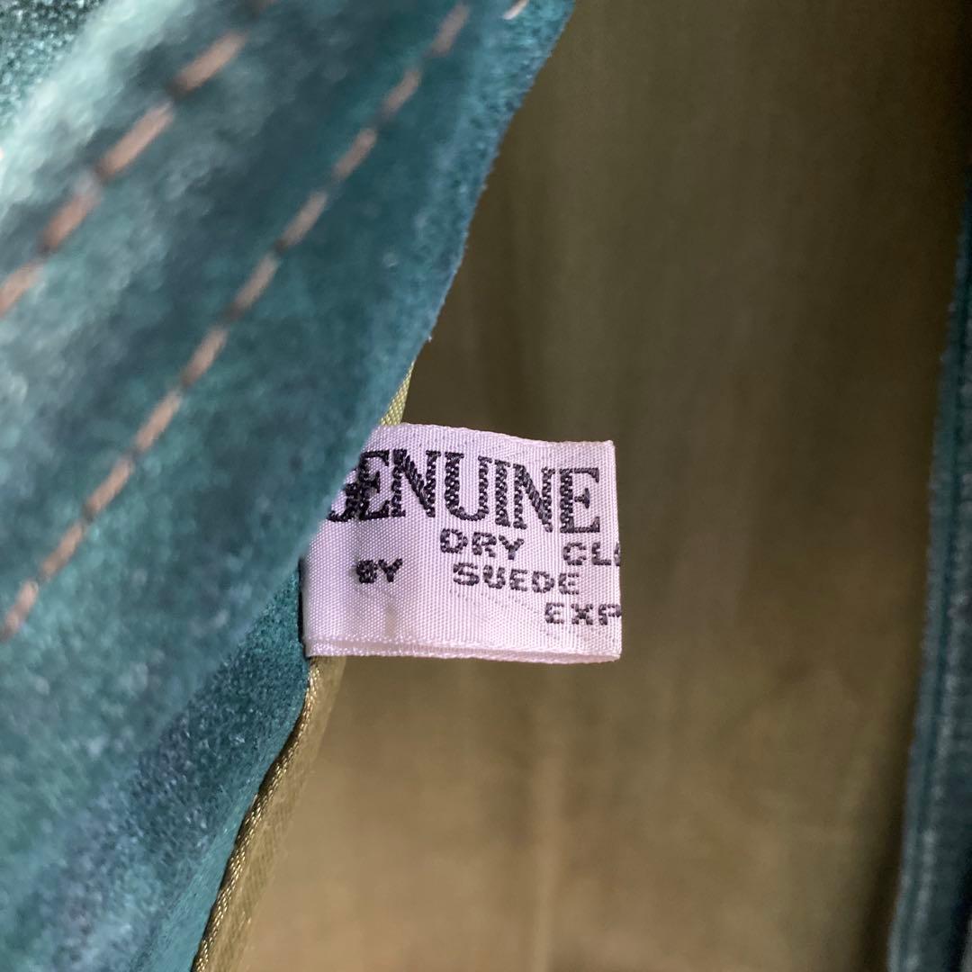 McGREGOR 推定70s ヴィンテージ　スエードレザージャケット　緑