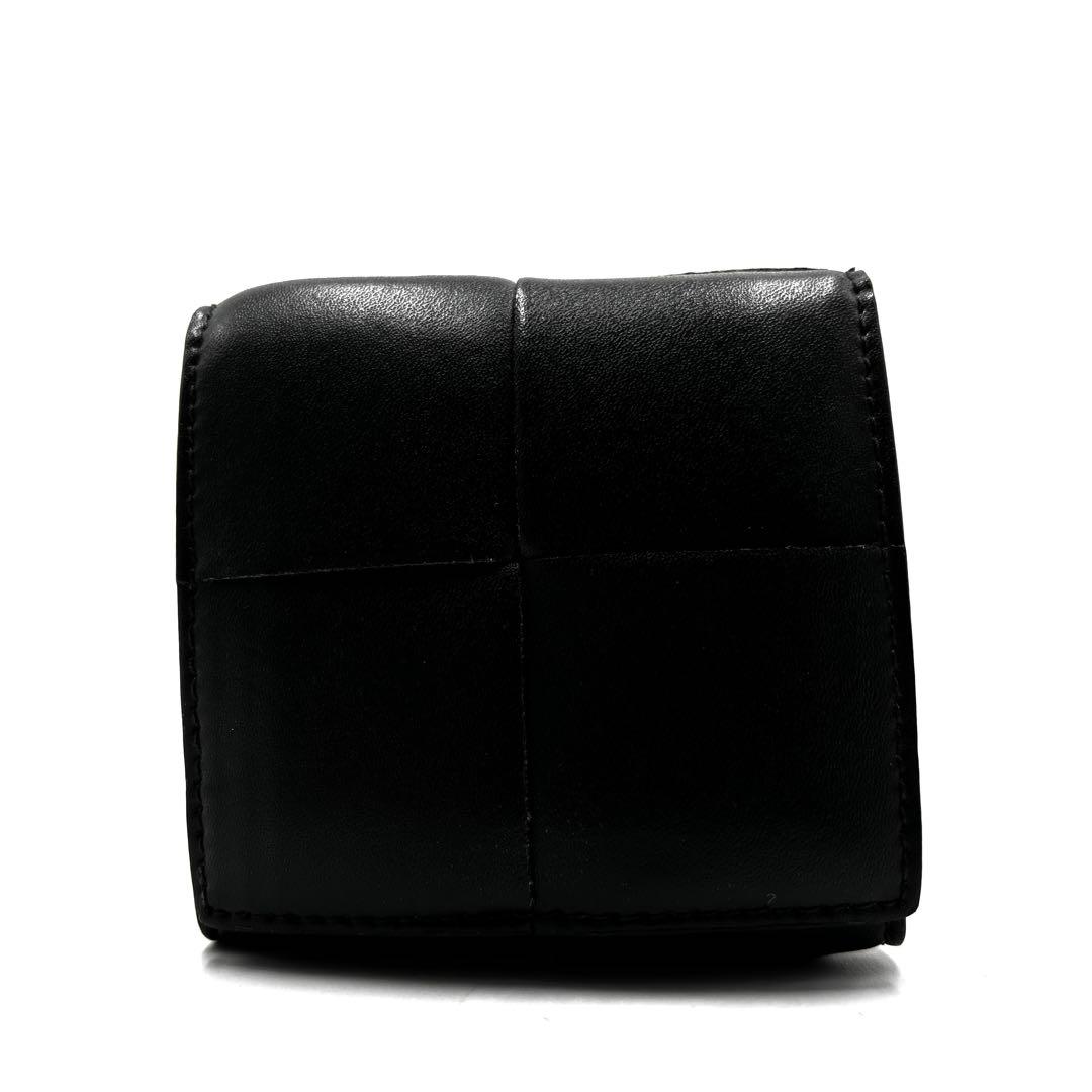 【現行・極美品】ボッテガヴェネタ カセット 折り畳みパース ダークグリーン