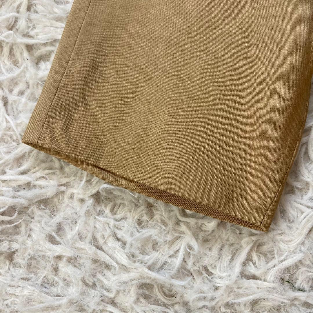 ヨーガンレール セットアップスーツ シルク100% M ベージュ ベルト付