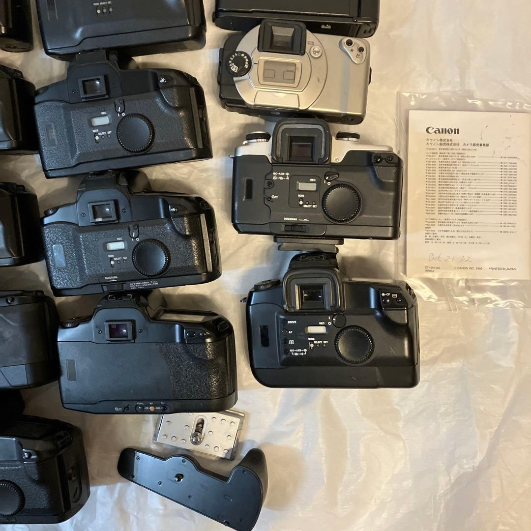 フィルムカメラ　　21個　まとめ売り　CANONセット　ジャンク