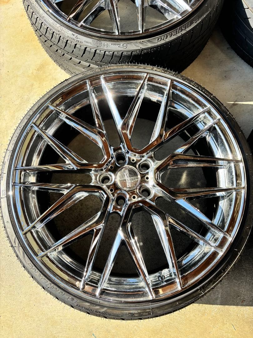 y*様 Sporza 20インチ　8.5J 10j ホイール　114.3