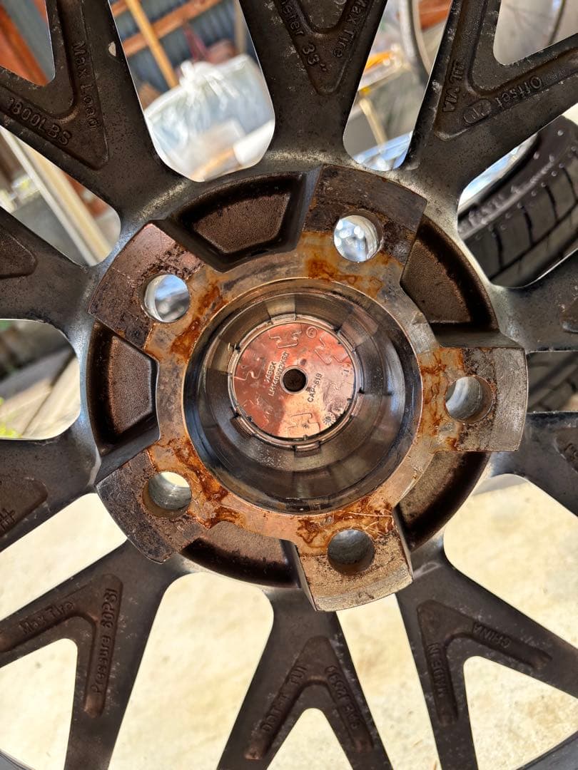 y*様 Sporza 20インチ　8.5J 10j ホイール　114.3