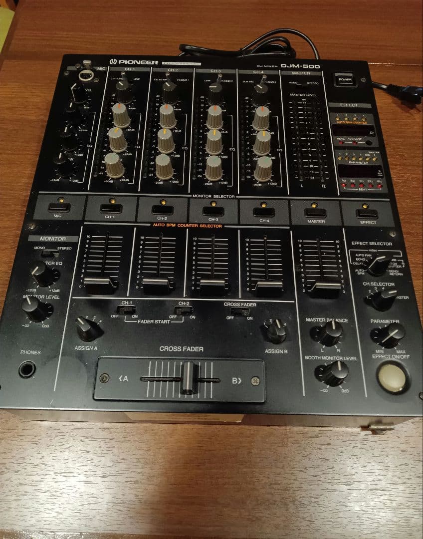 名機!!●抜群音質●Pioneer DJM-500●動作品●