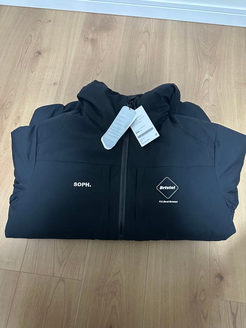 fcrb 25aw insulation hooded jacket M 黒