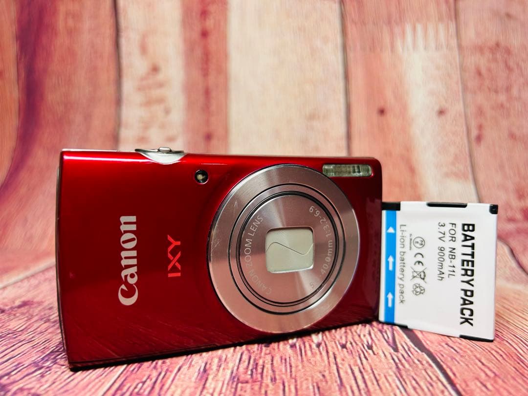 Canon キャノン IXY 180 レッド デジタル PC2333