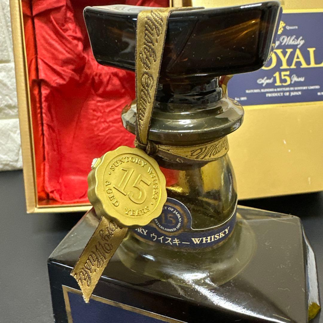 【未開栓】サントリー ウイスキー 15年 ブルーラベル 700ml