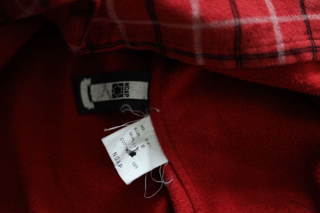 ニック　希少　NGAP ネルシャツ　under cover size S