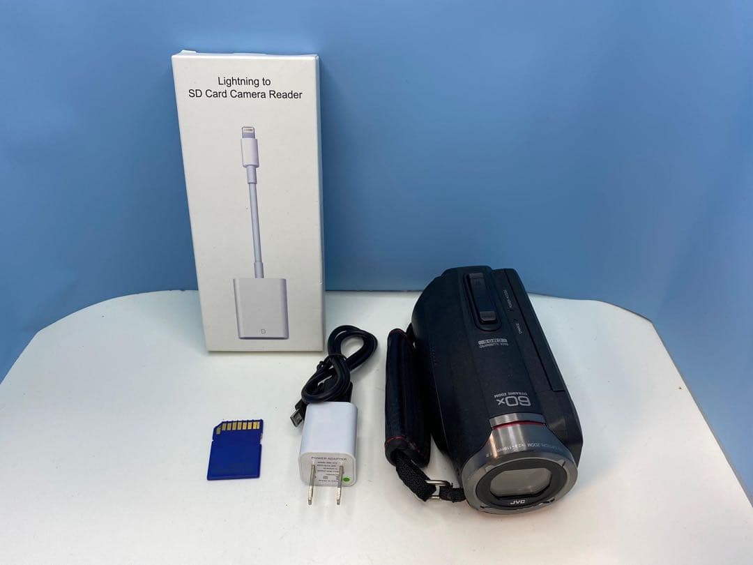 JVC Everio RX500-B ビデオカメラ フルセット 美品 a3296