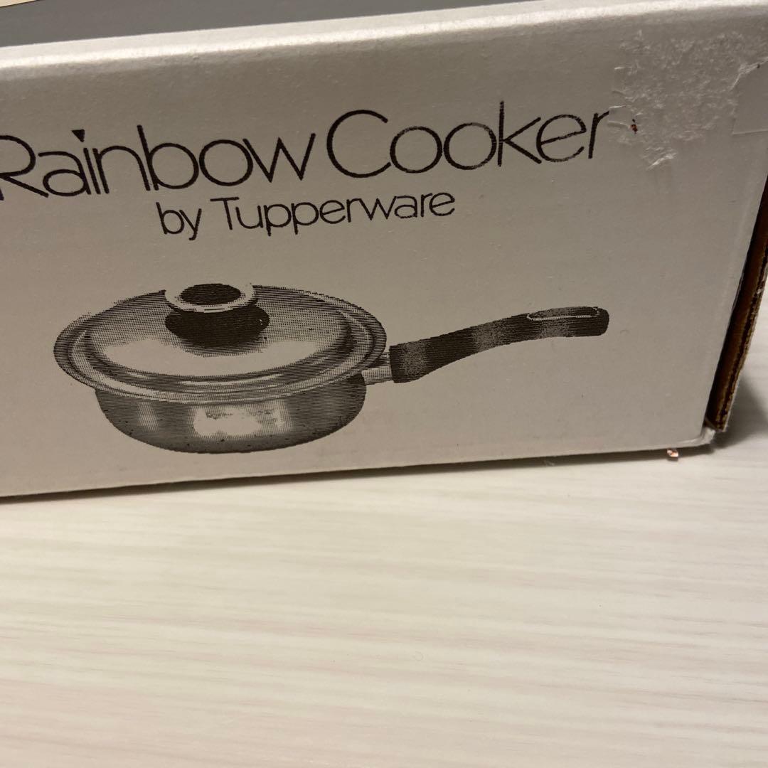 ❣️未開封❣️タッパーウェア　レインボークッカー19センチ片手鍋　　7層鍋