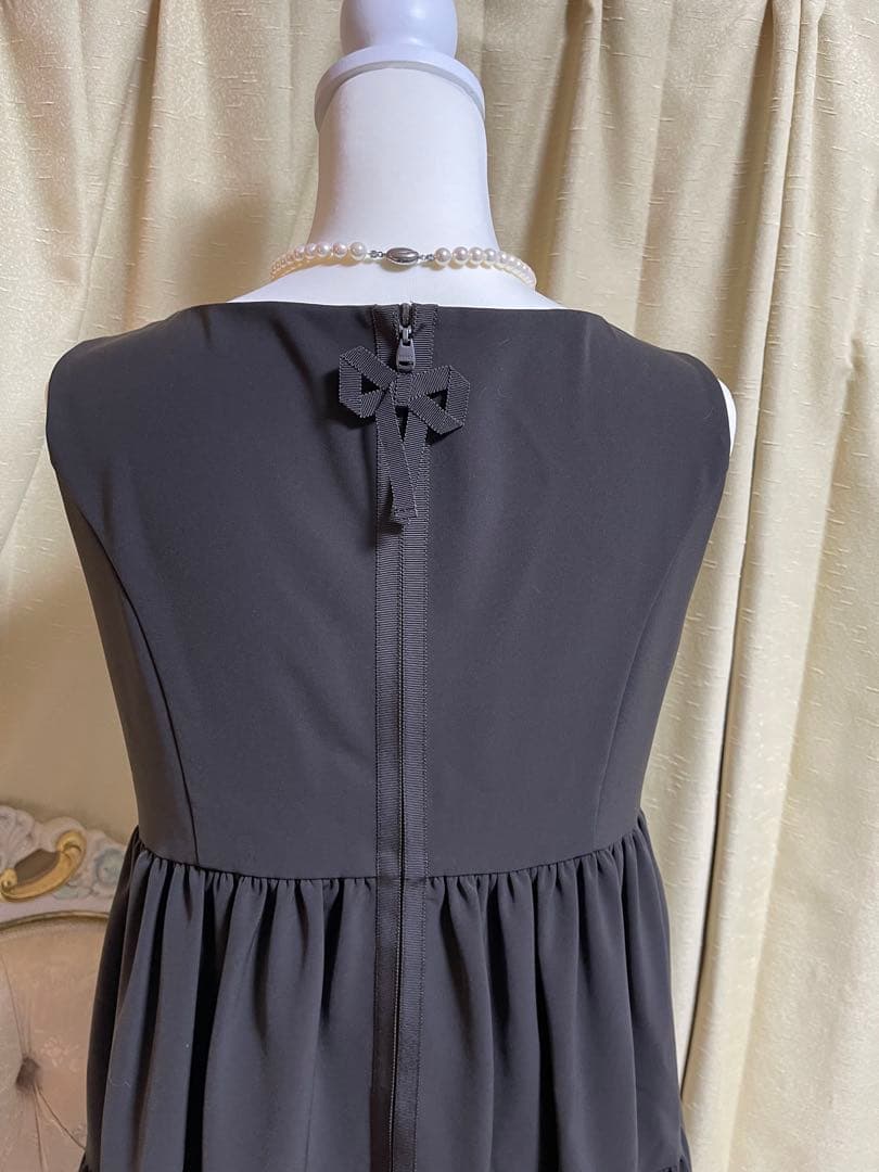 (みみ)茶色 FOXEY エンパイアドレス42 ＆ ボレロ42