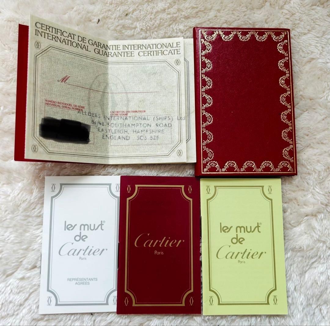 Cartier カルティエ　空内外箱　ギャランティ　冊子