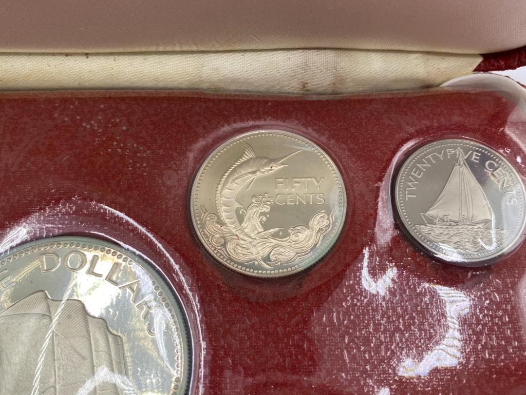 バハマ連邦 公式プルーフセット 1974年版