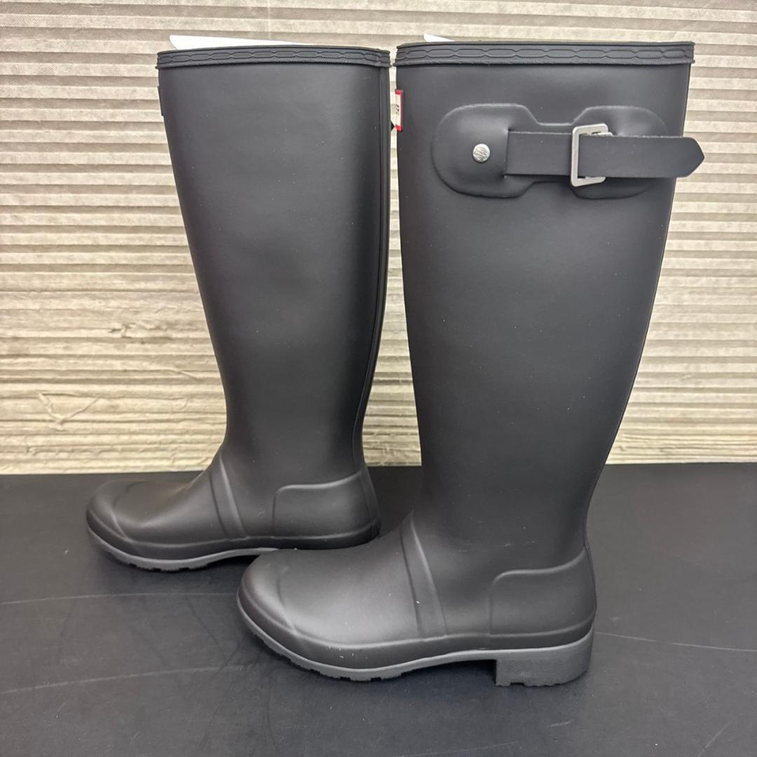 ☆未使用　HUNTER　レインブーツ　オリジナルツアー WFT2210RMA