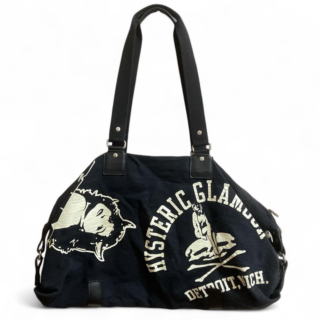 【希少品】ヒステリックグラマーHYSTERIC GLAMOUR ボストン　大容量