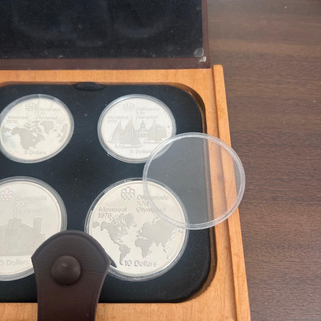 モントリオールオリンピック　記念硬貨（銀貨）4枚セット
