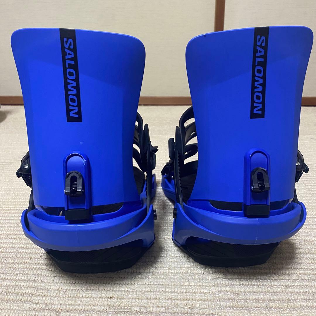 SALOMON スノーボード ビンディング 青　Lサイズ