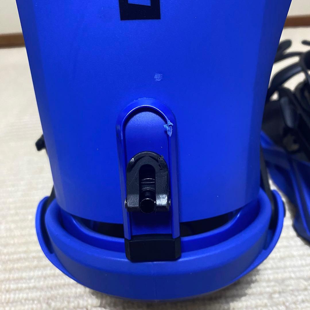 SALOMON スノーボード ビンディング 青　Lサイズ