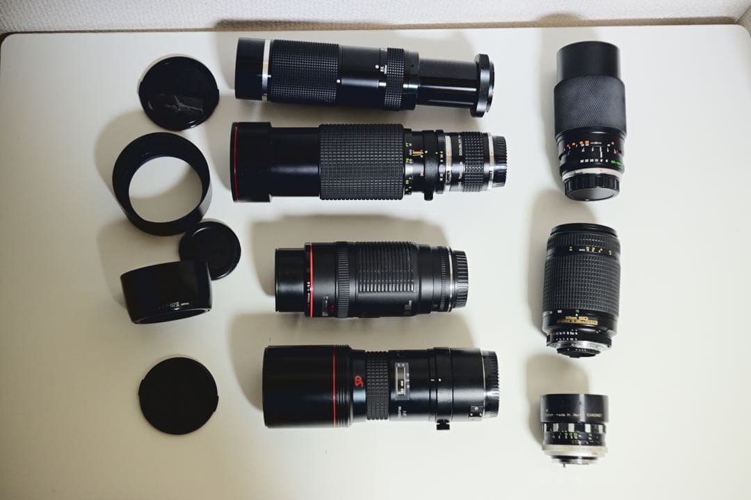 [掘り出し物あり！]カメラ・レンズ　動作未確認品8点セット