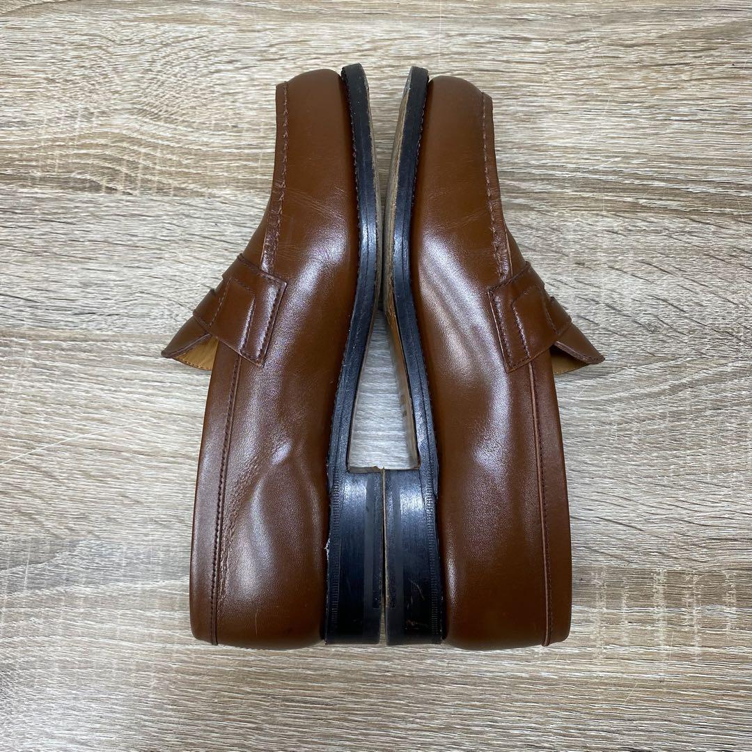 ジェイエムウエストン #180 シグネチャーローファー レザー ブラウン 2D