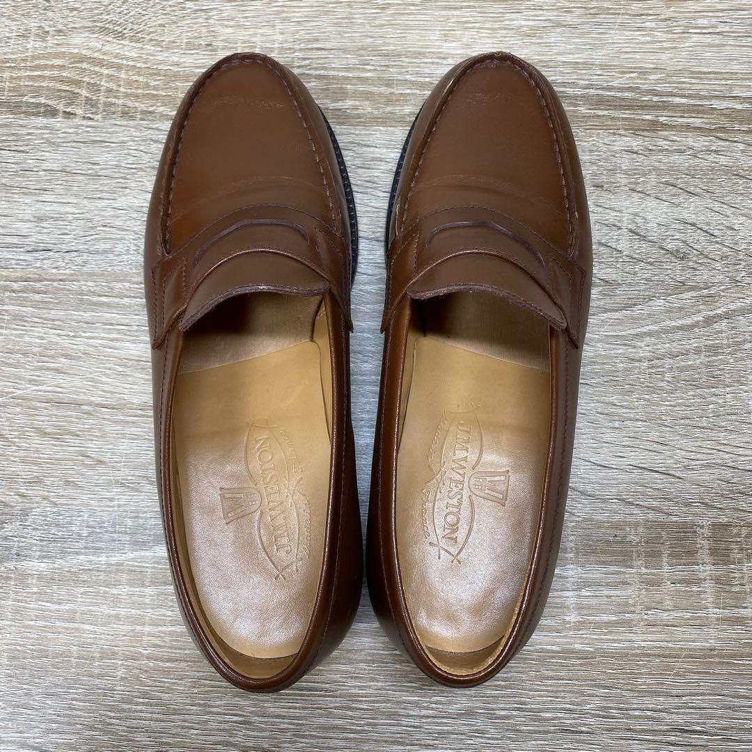ジェイエムウエストン #180 シグネチャーローファー レザー ブラウン 2D