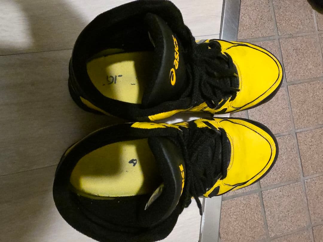 アシックス　安全靴　25.5センチ