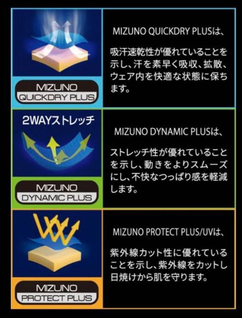 【新品未使用】ミズノ バイオギア コンプレッションウェア アンダーシャツ ゴルフ
