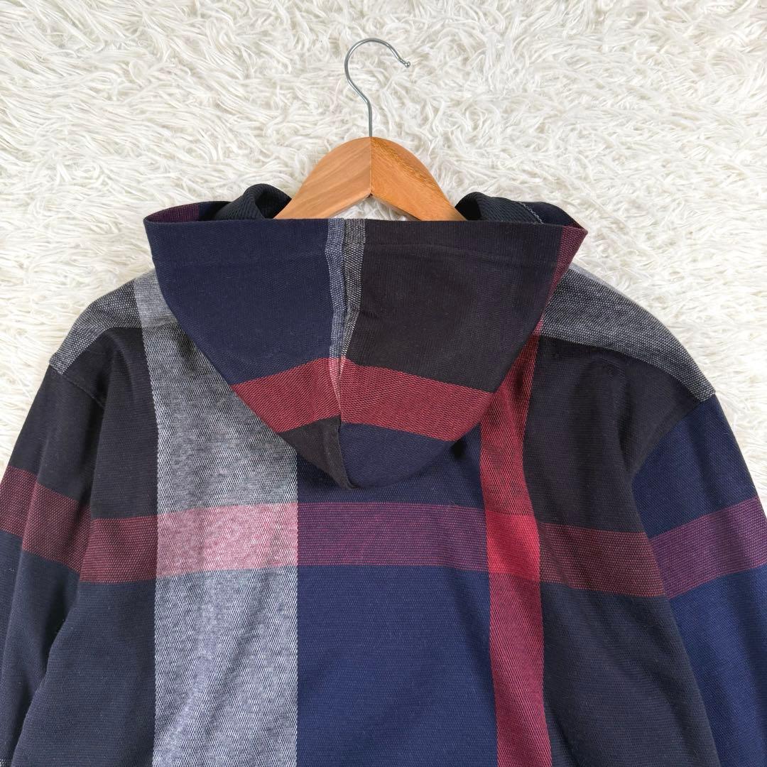 美品✨ ブラックレーベルクレストブリッジ パーカー CBチェック Lサイズ