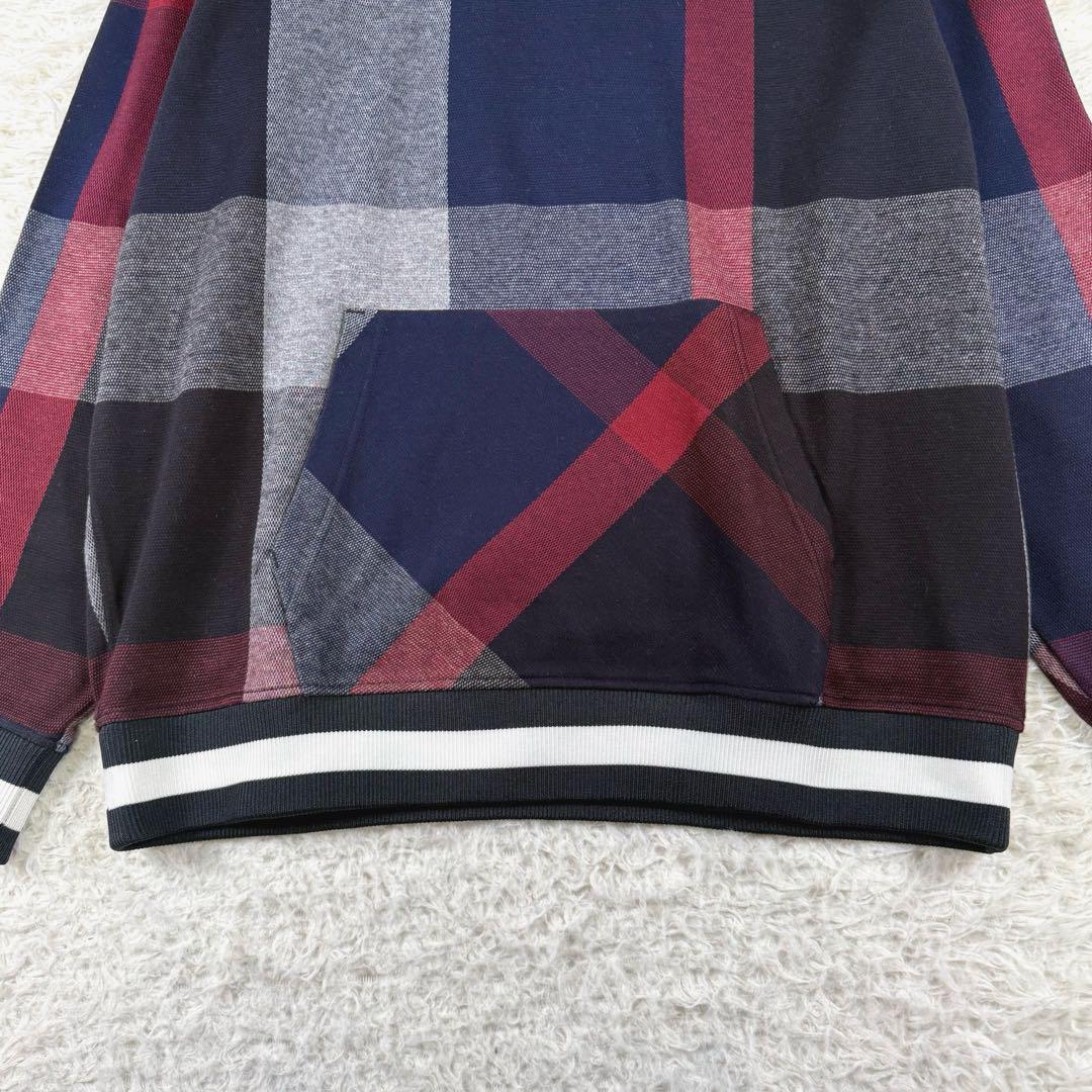 美品✨ ブラックレーベルクレストブリッジ パーカー CBチェック Lサイズ