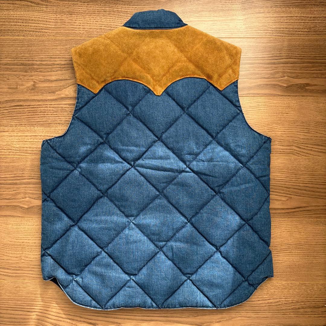 sugar caneデニムベストM