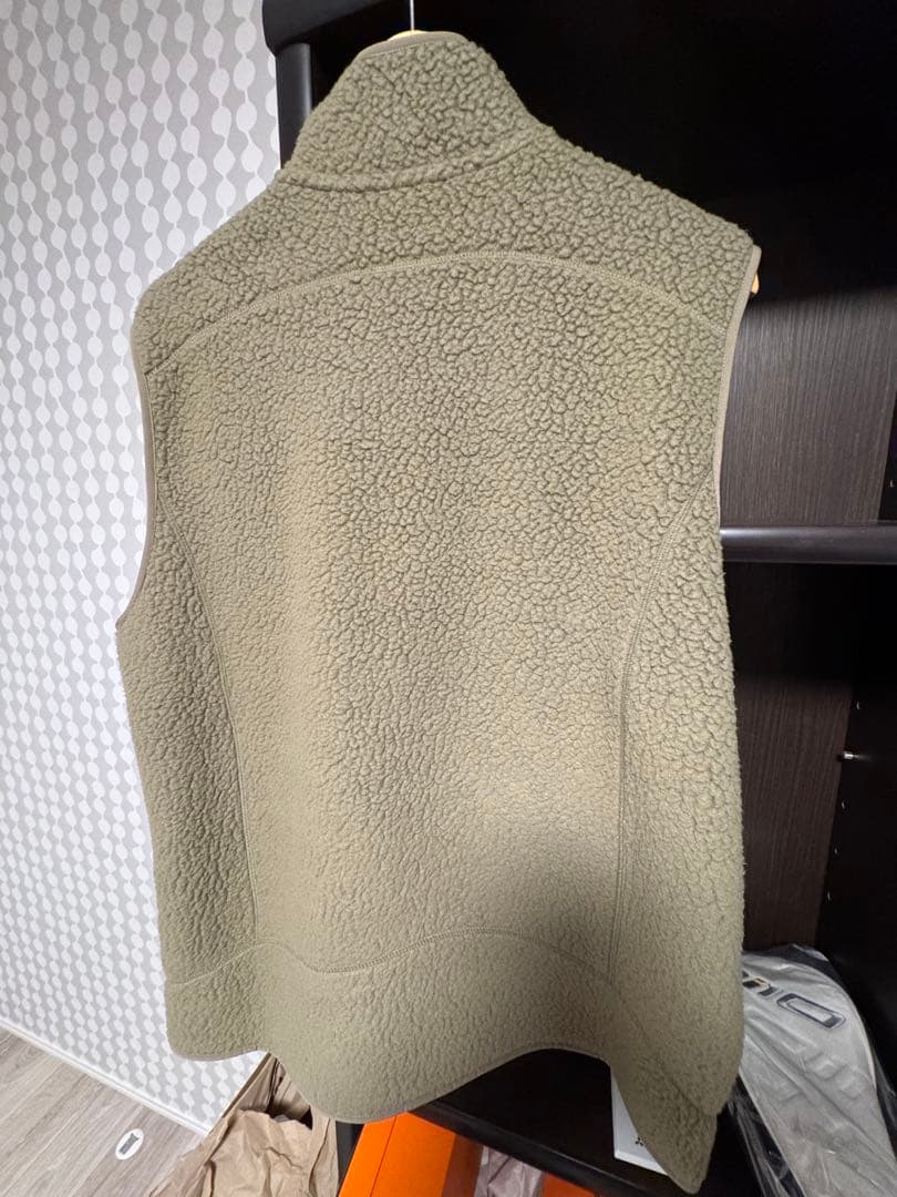 patagonia フリースベスト レトロパイル