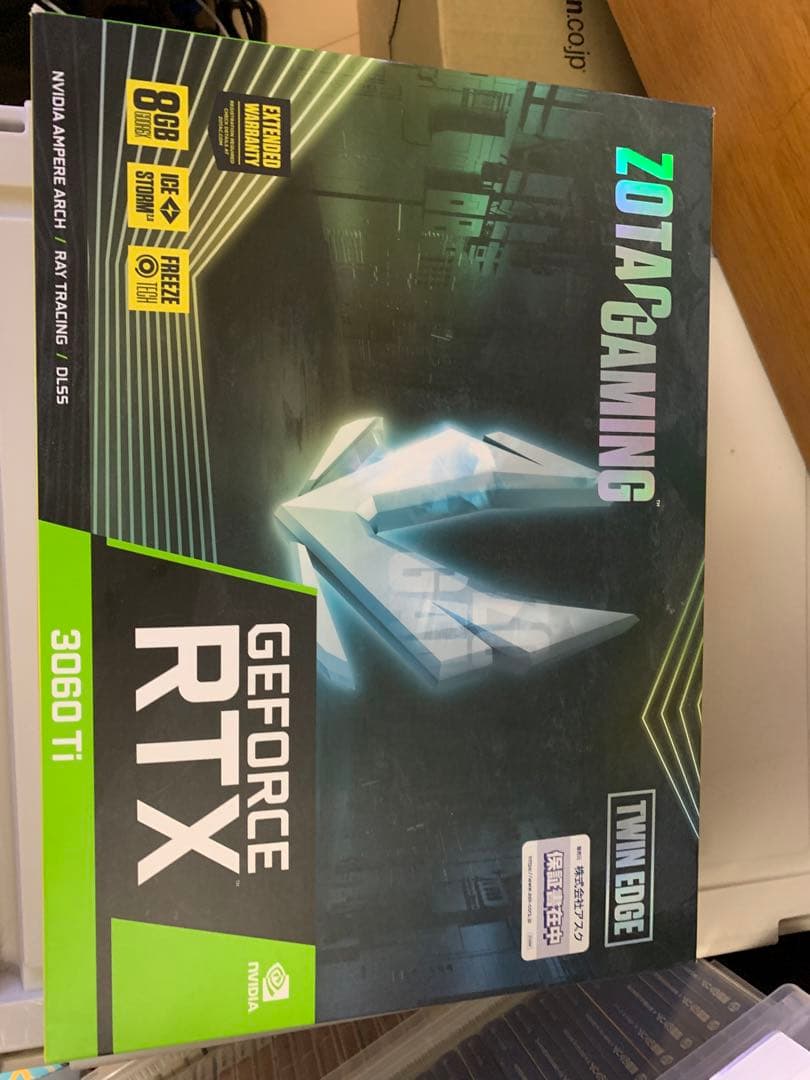 グラフィックボード・グラボ・ビデオカード RTX3060Ti 8GB ZOTAC