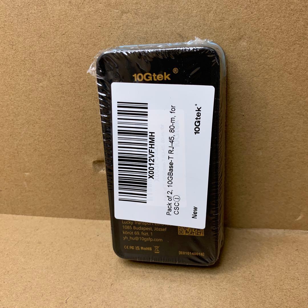 新品　10Gtek 10GBase TX 80m 2個