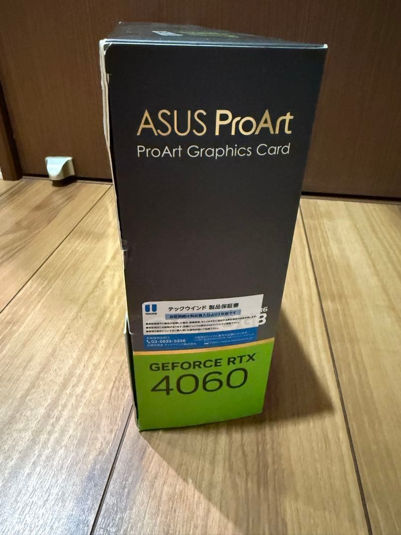 ASUS ProArt GeForce RTX 4060 8GB 美品