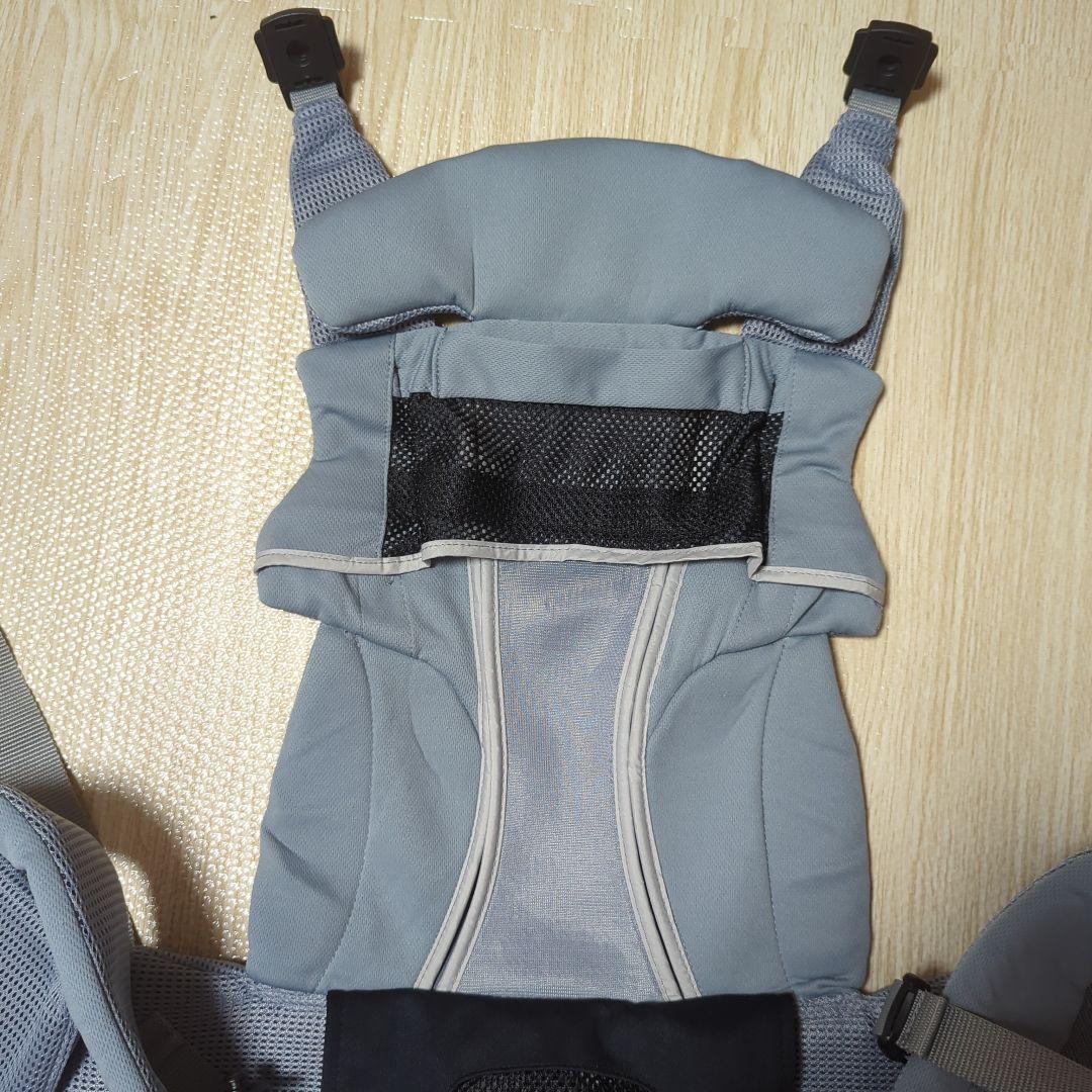 Aprica 抱っこ紐 ラクリス　グレー　（おまけ付き）