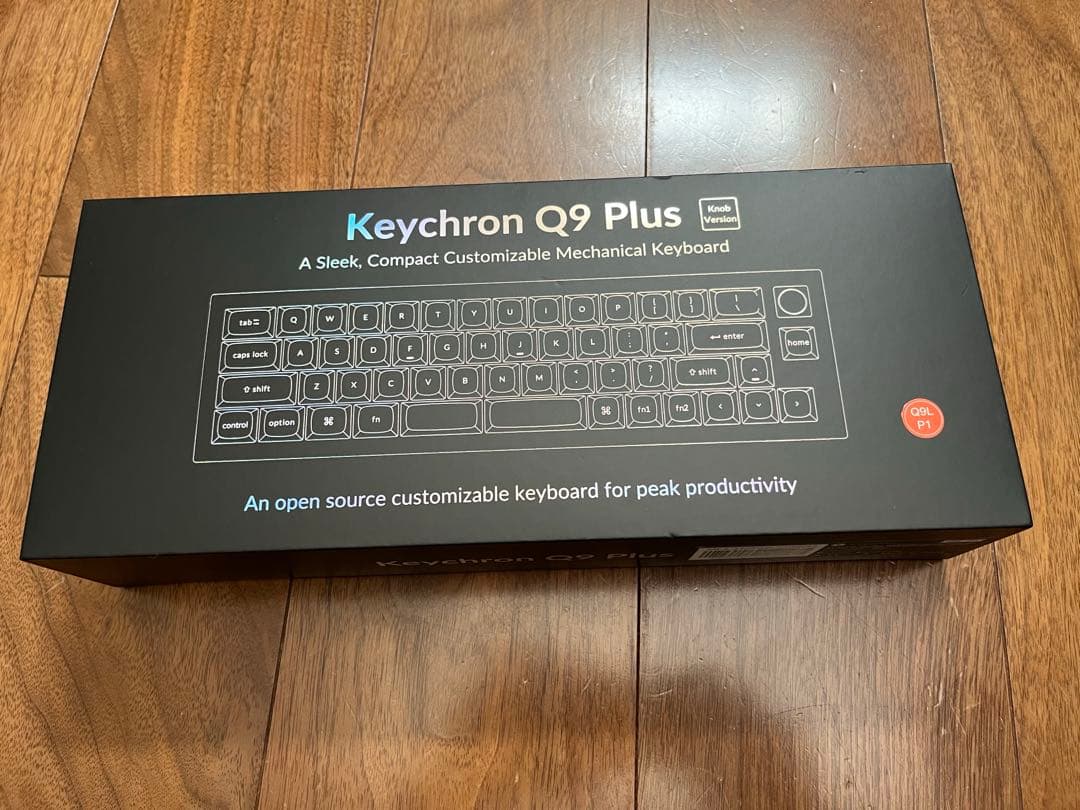 Keychron Q9 Plusホワイトキーボード、付属品あり、美品試し打ちのみ