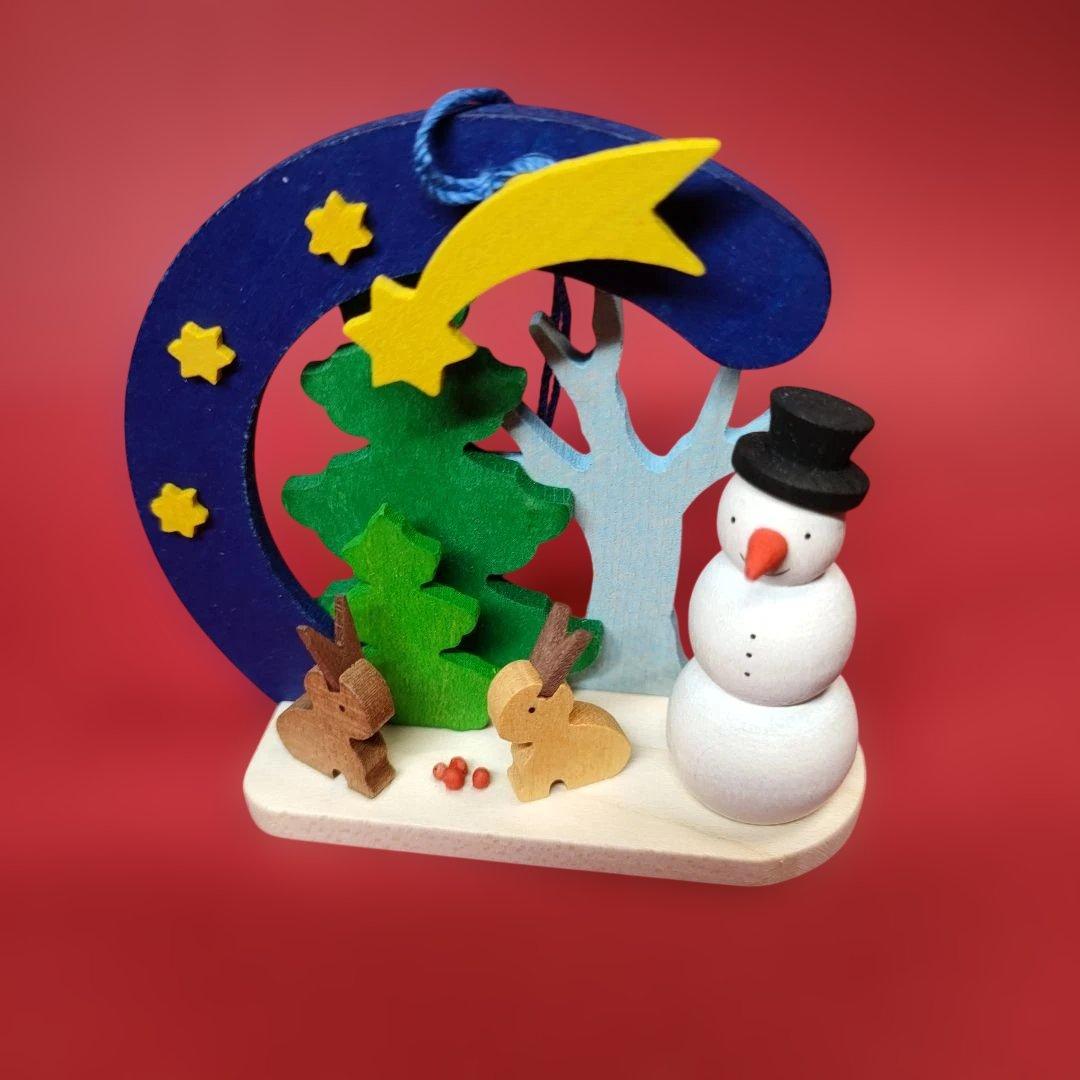 クリスマス木製オーナメント７個