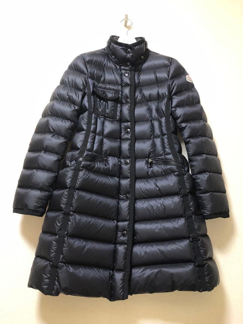 モンクレール　エルミンヌ BLACK 0 サイズ　フード欠品
