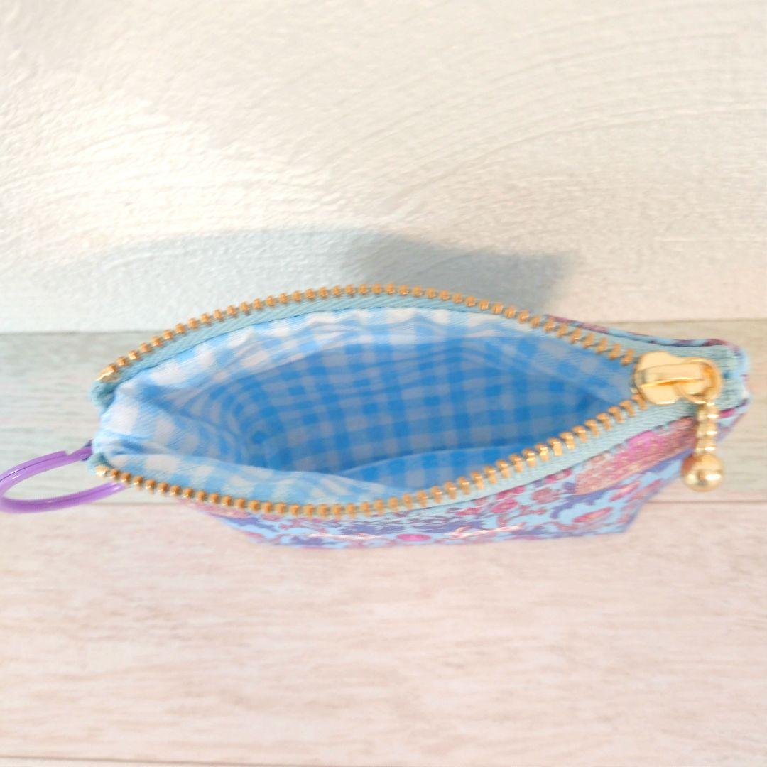 専用☆サテン生地バッグ＋ミニポーチ＆ズレてるかも？ポーチ☆ジョリーフルール