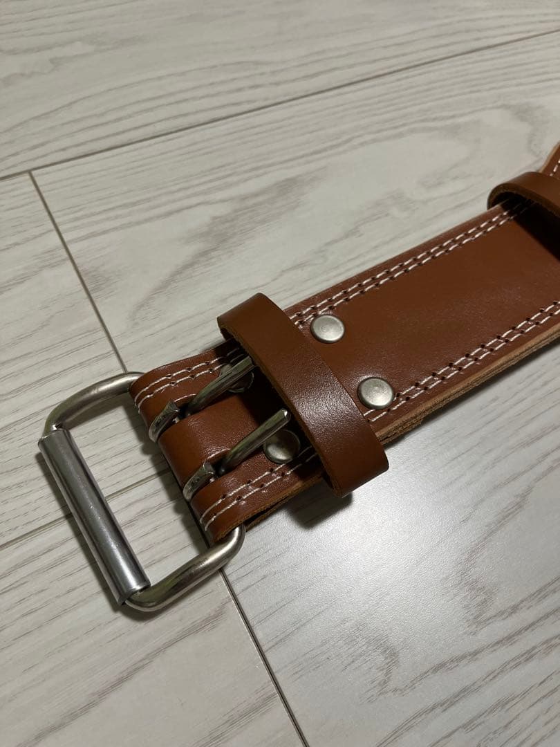 GOLD'S GYM プロレザーベルト sサイズ